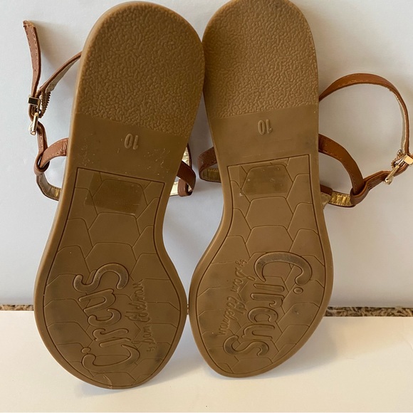 Circus by Sam Edelman Brown Sandals Size 10 - Picture 6 of 9